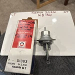 (1) Delco Remy #1115360, D1383, Nos Vacuum Advance, Sold Individually. Fixed Price $40.50.