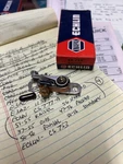 Napa Echlin Contact Points Cs 753 1956 Ford Usa Made. Fixed Price $17.99.