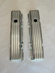 Vintage Chevy 283 305 350 400 V8 Retro Finned Aluminum Tall Valve Covers W Bolts. Fixed Price $75.70.