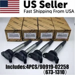 Oem Denso Ignition Coils For 2008-2015 Toyota & Lexus 1.8L 2.4L I4, 90919-02258. Fixed Price $89.99.
