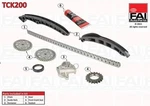 Fai TCK200 Timing Chain Kit Upper Replacement Engine System Fits Seat Skoda Vw. Fixed Price $119.72.