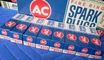 Original Box Eight Ac Spark Plugs 83TS 5613064, New Old Stock-nos. Fixed Price $45.00.