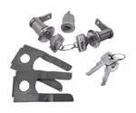 1965 1966 Mustang Ignition And Door Lock Set W/ Pony Dynacorn CL-4877P. Fixed Price $48.95.