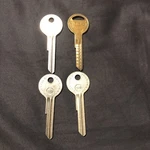 **new** Curtis / Taylor Y-149, S19 Key Blank. Fixed Price $10.50.