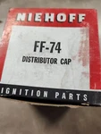 Vintage Niehoff FF-74 Distributor Cap Fits 1967-1975 Ford Lincoln Mercury. Fixed Price $9.00.