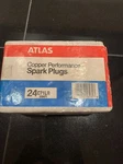 Nos Atlas Spark Plugs # C71LR, 658471, Set Of 24. Fixed Price $19.99.