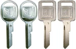New Gm Logo Oem "j" Ignition +"k" Doors/trunk Key Blanks Uncut 320470 320471. Fixed Price $25.25.