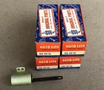 Nos Auto-lite Ignition Condensers No. IBB-2015L 1955-56 Hudson Nash Packard 12V. Fixed Price $10.00.